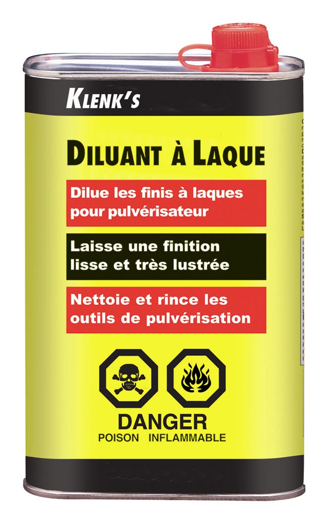 Lacquer Thinner For Spraying, 946 ml