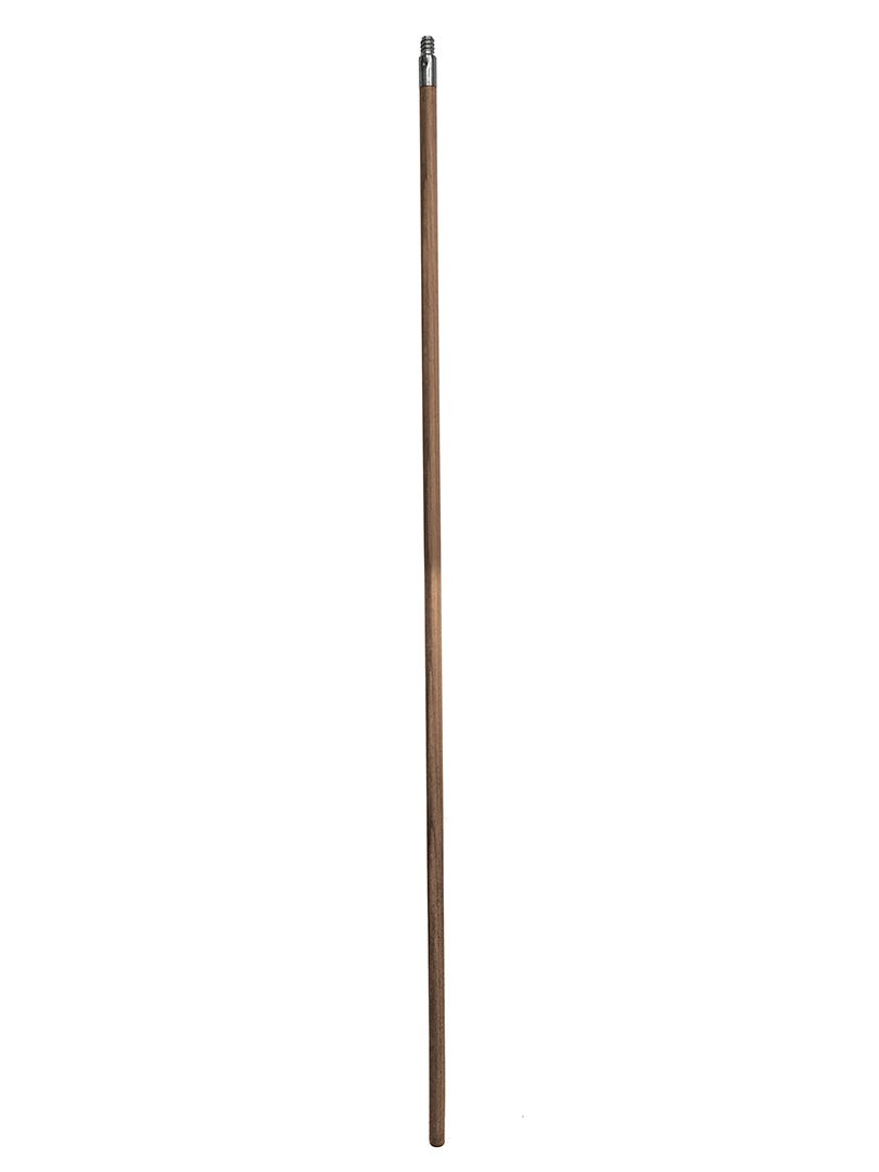 Lacquered Wood Handle with Metal Tip, 60-in.