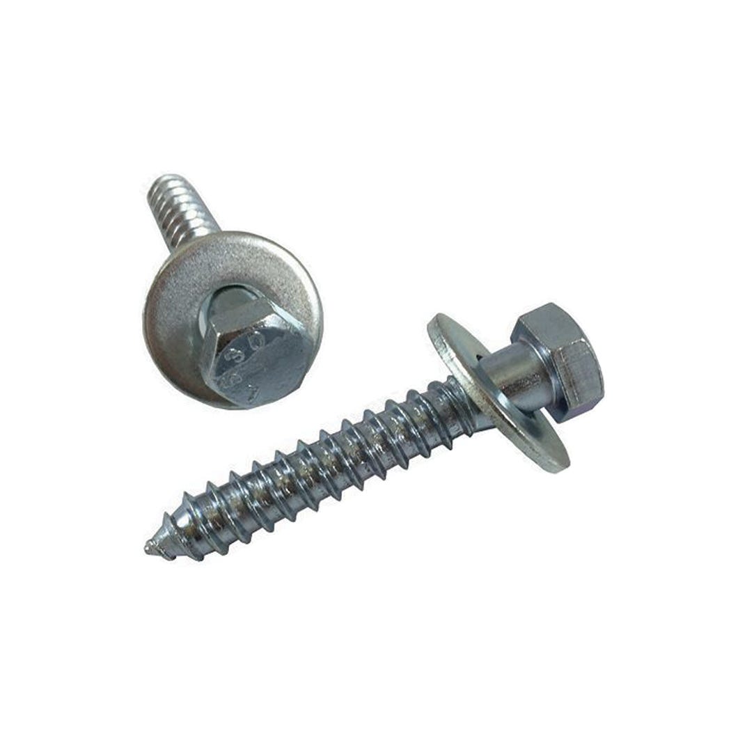 Lag Screw with Washer, 1/2-in. X 10-in.