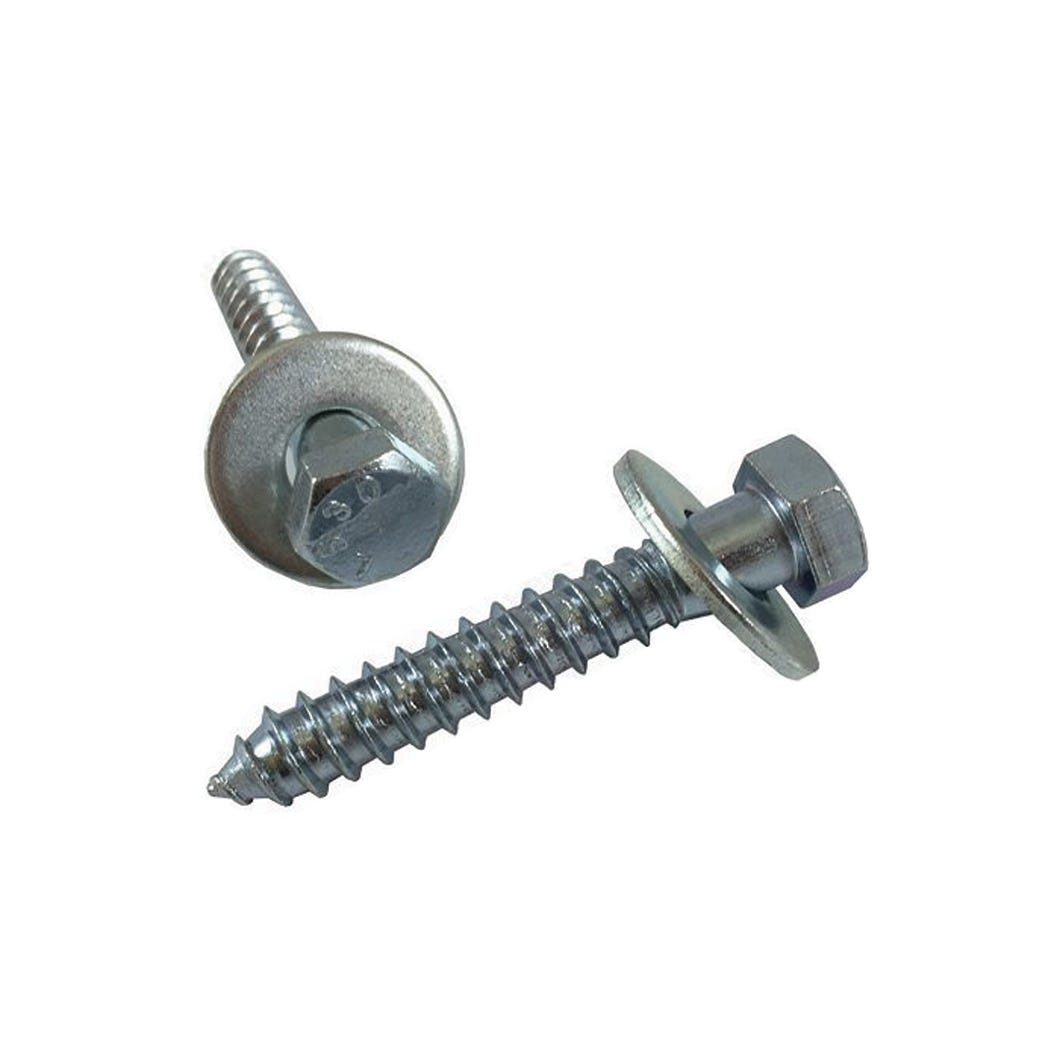 Lag Screw with Washer, 1/4-in. X 6-in.