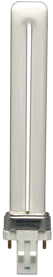 Lamp compact fluorescent twin tube