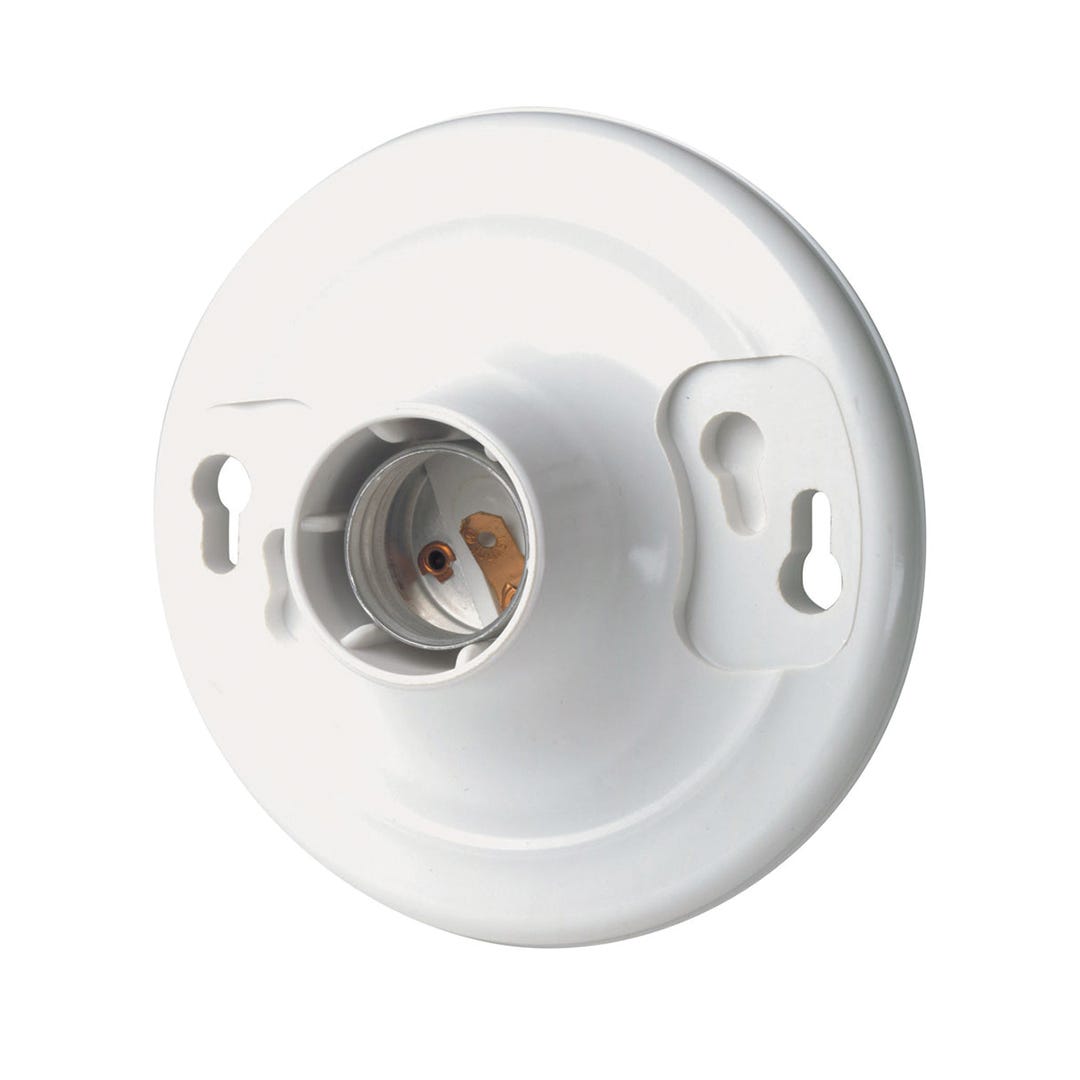 Lamp holder ceiling - plastic