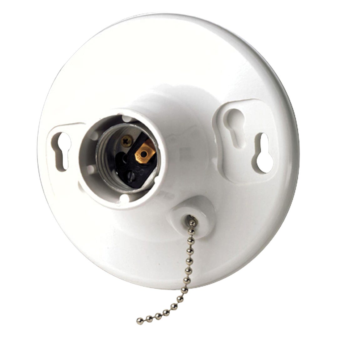 Lamp holder ceiling - pull chain