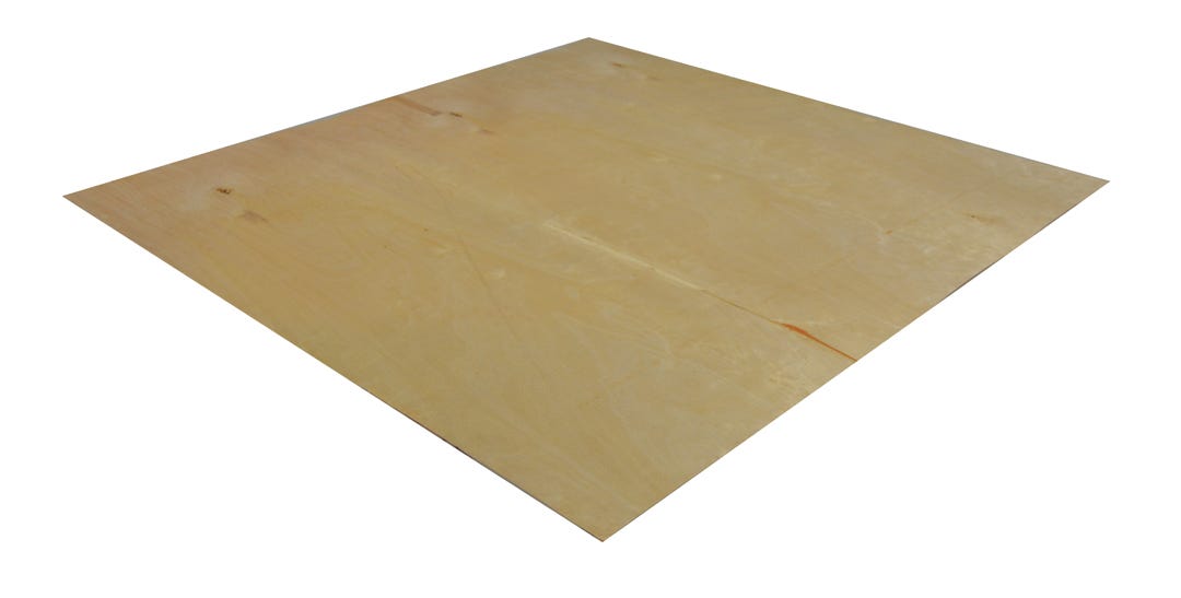 Lauan plywood 1/4 x 4 x 4