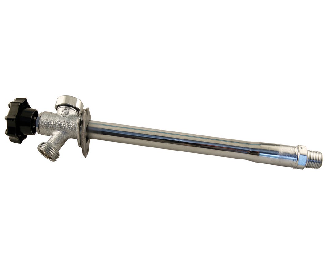 Lawn Faucet Mpt Quarter Turn, Non Freeze, Lead-Free, 1/2-in. X 14-in.