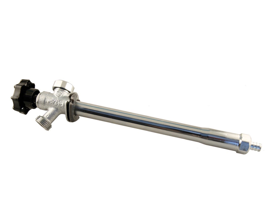 Lawn Faucet PEX Quarter Turn, Non Freeze, Lead-Free, 1/2-in. X 14-in.