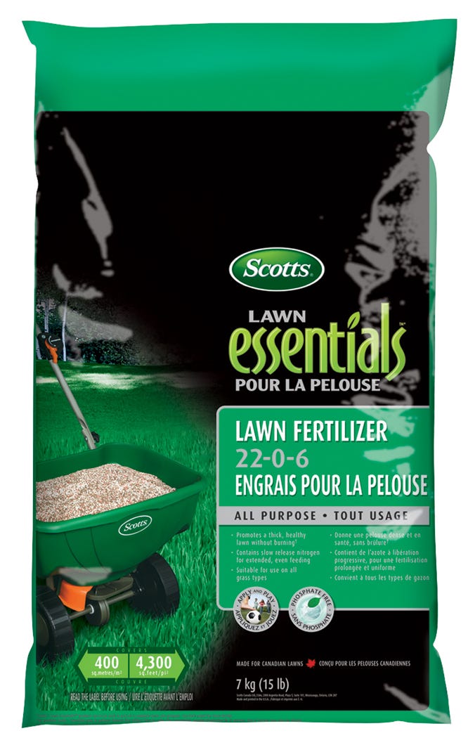 Scotts All Purpose Lawn Fertilizer 22-0-6