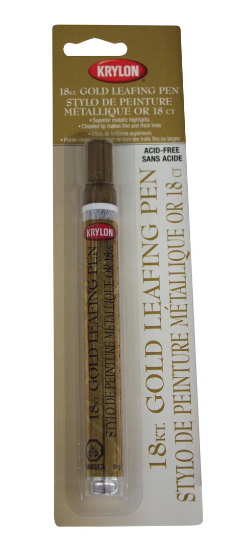 Leafing Pen Superior Metallic Highlights, 18Kt Gold