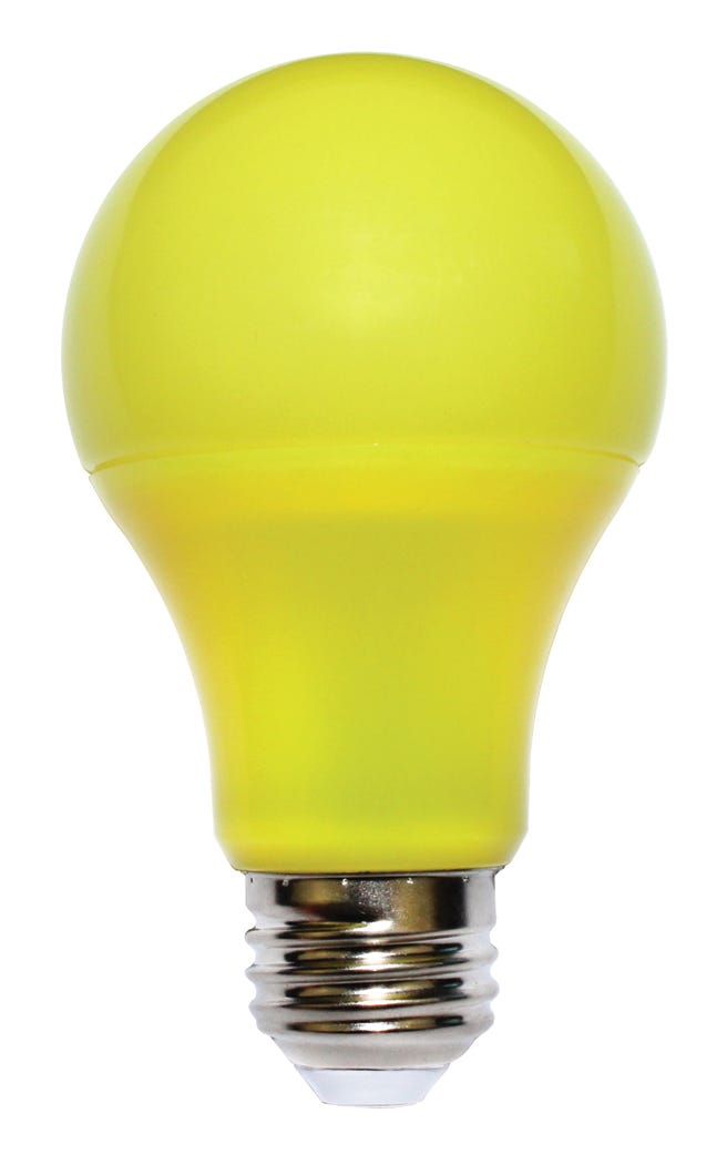 Insect-Repelling LED Bulb, A19, 9W, 2500K