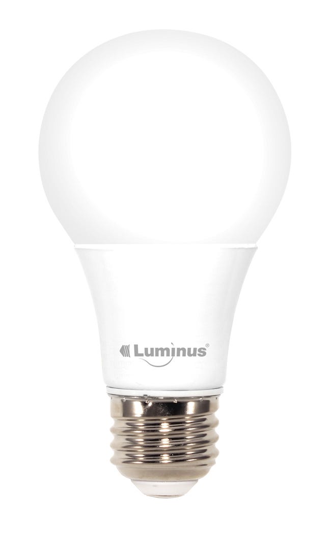 Non-Dimmable LED Bulb, A19, 9W, 2700K, 4/Pack