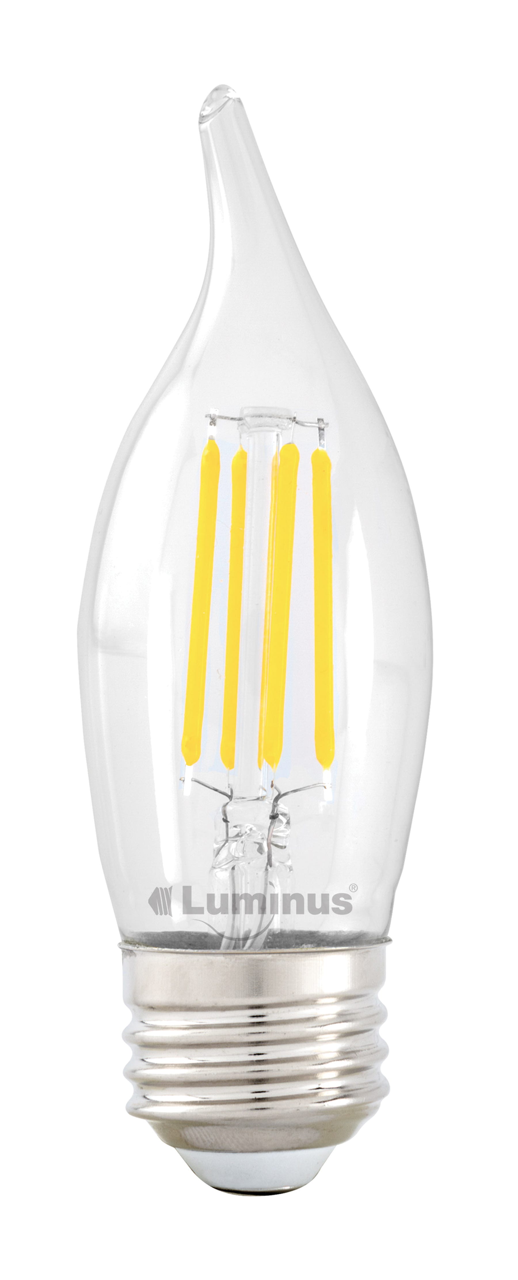 LED Filament Bulb, B10, 4.5W, 2700K
