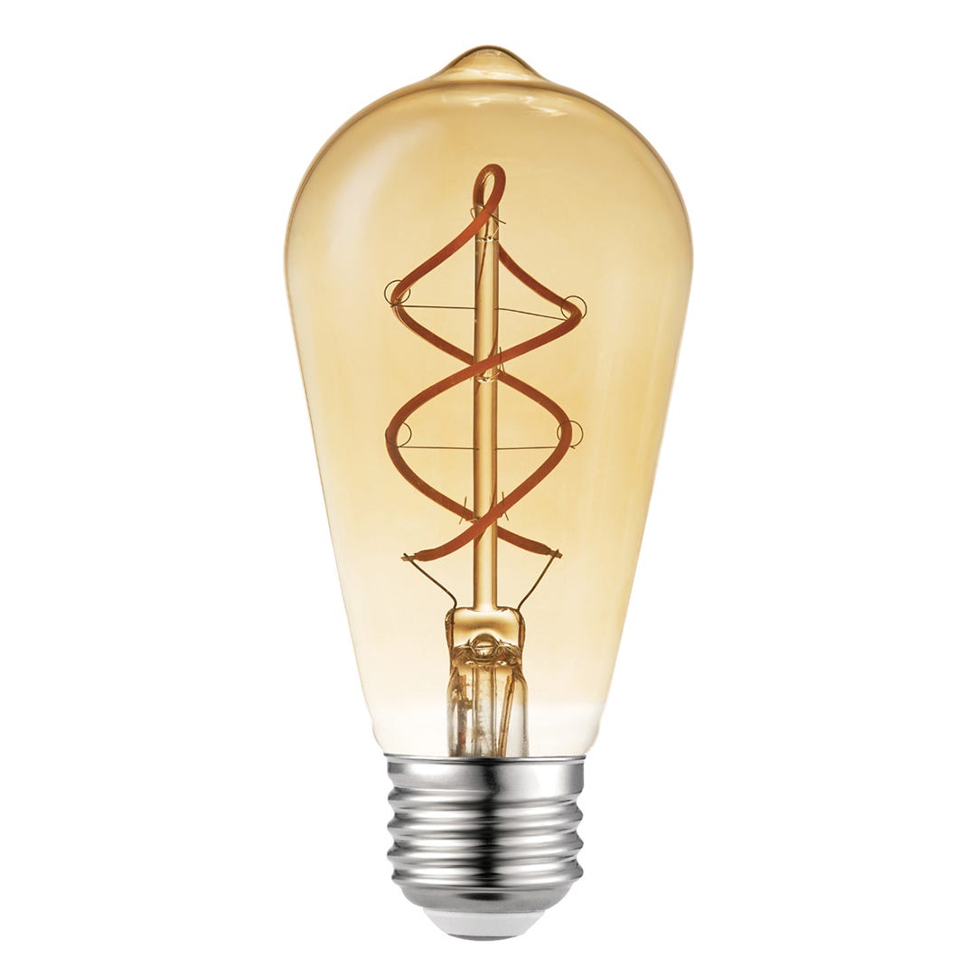 LED Bulb, ST19, 6.5W, 2000K