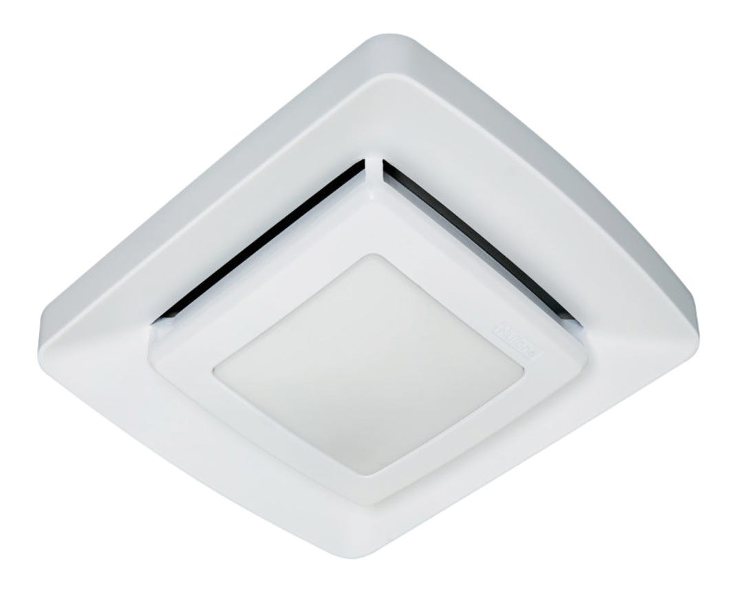 Bathroom Fan Grid/Cover with LED Light