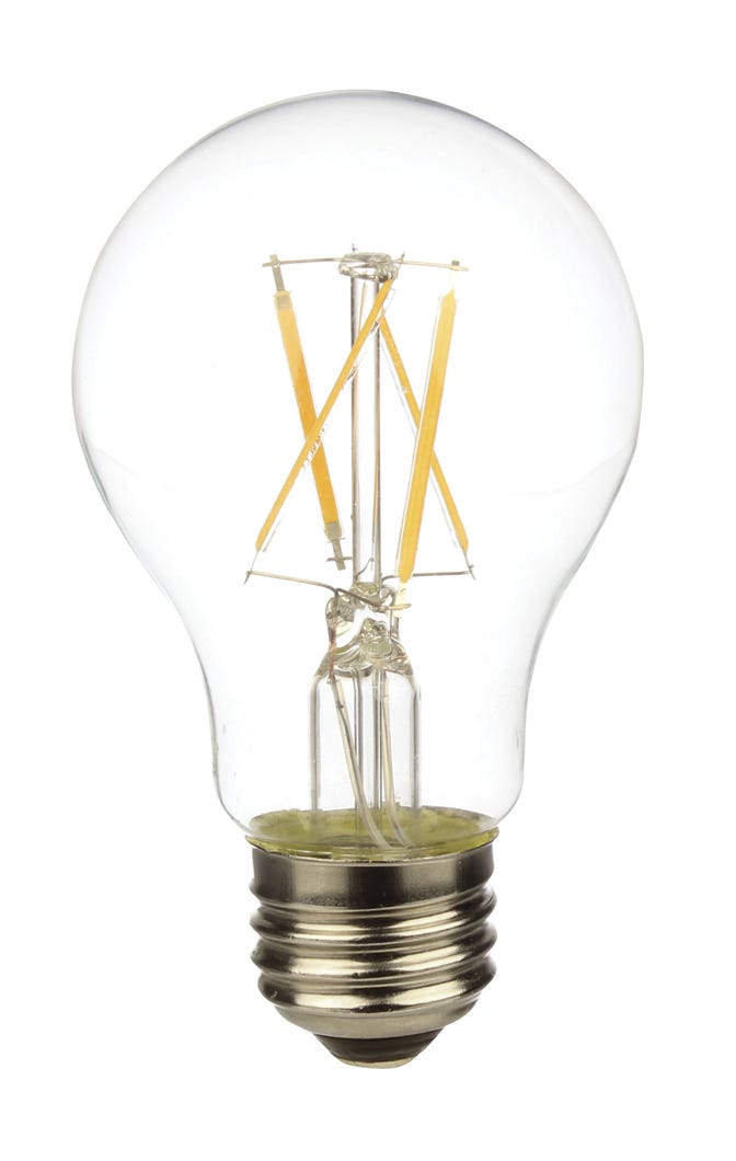 LED Filament Bulb, A19, 7W, 2700K