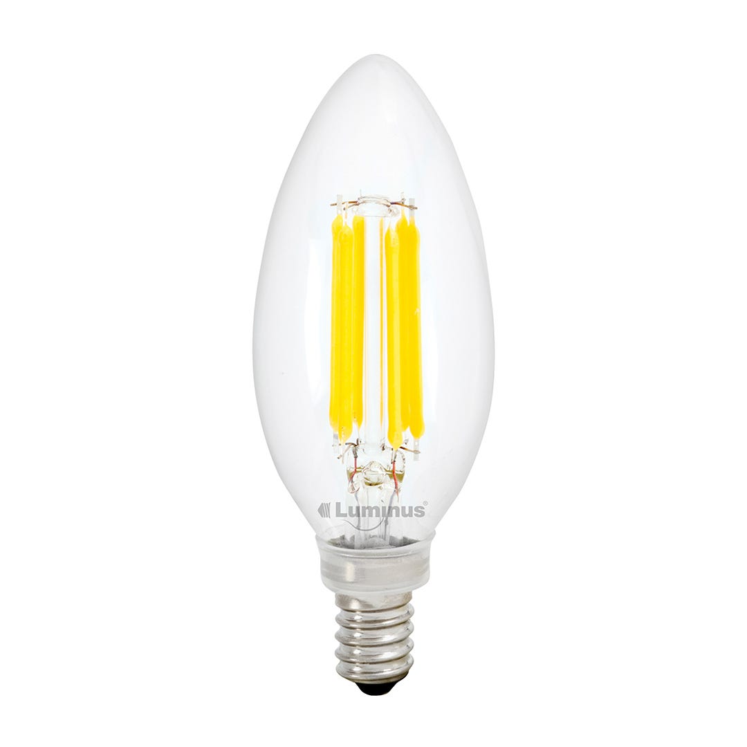 LED Filament Bulb, B10, 4.5W, 2700K