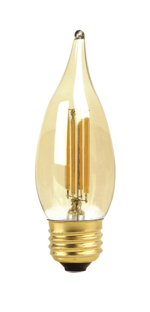 Dimmable LED Bulb, B11, 4W, 2200K