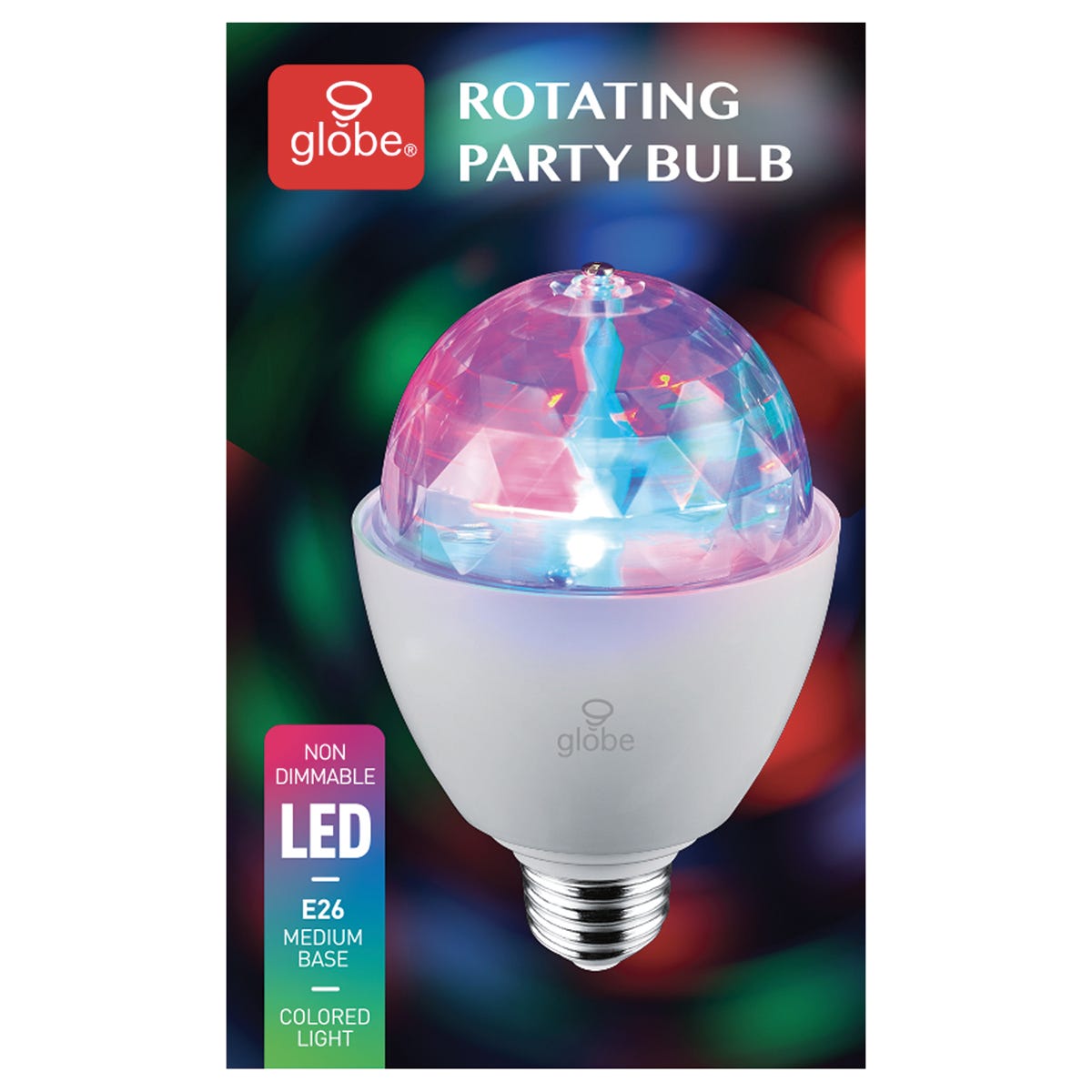Rotating LED Bulb, A19, 3W