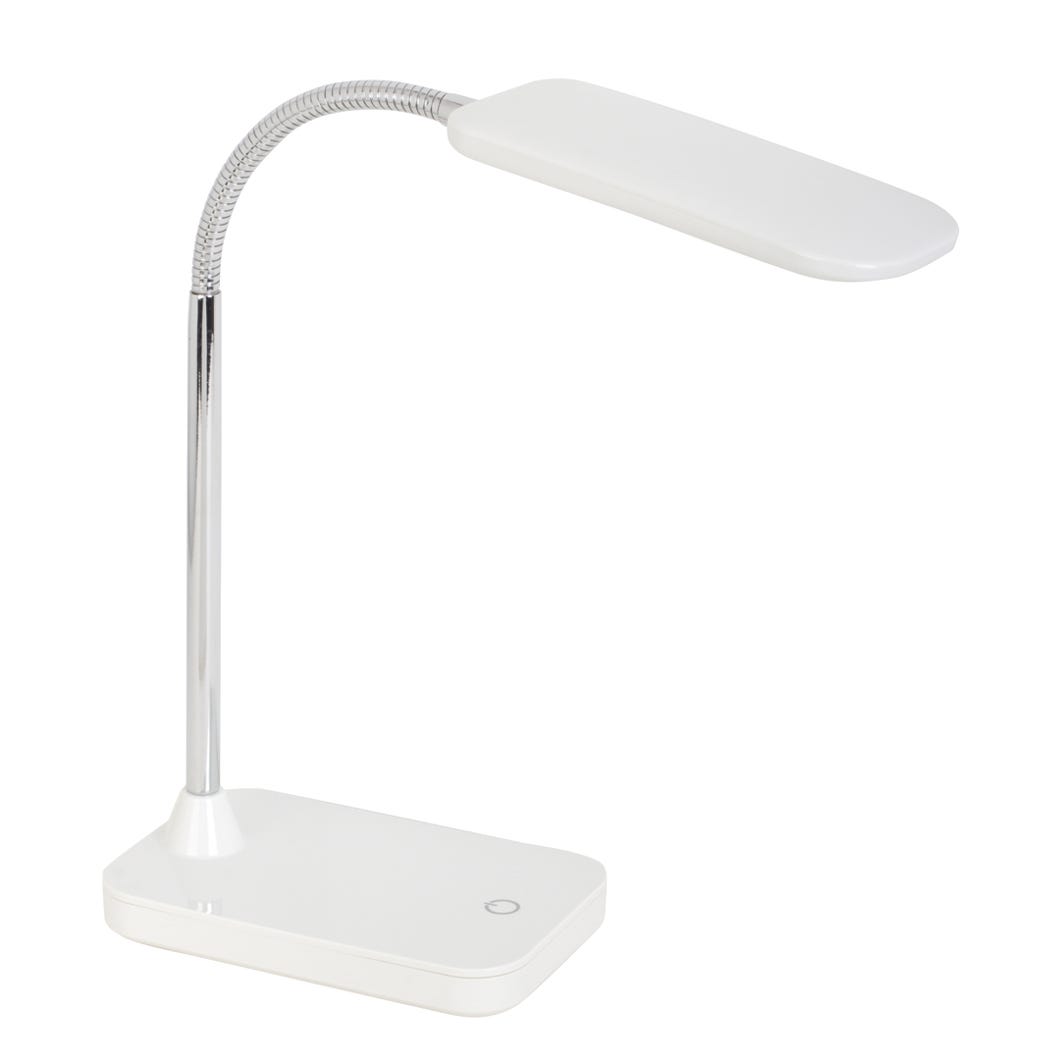 LED table lamp with gooseneck