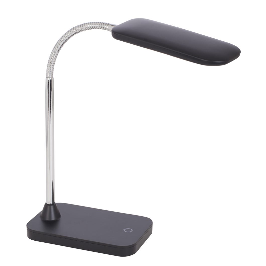 LED table lamp with gooseneck
