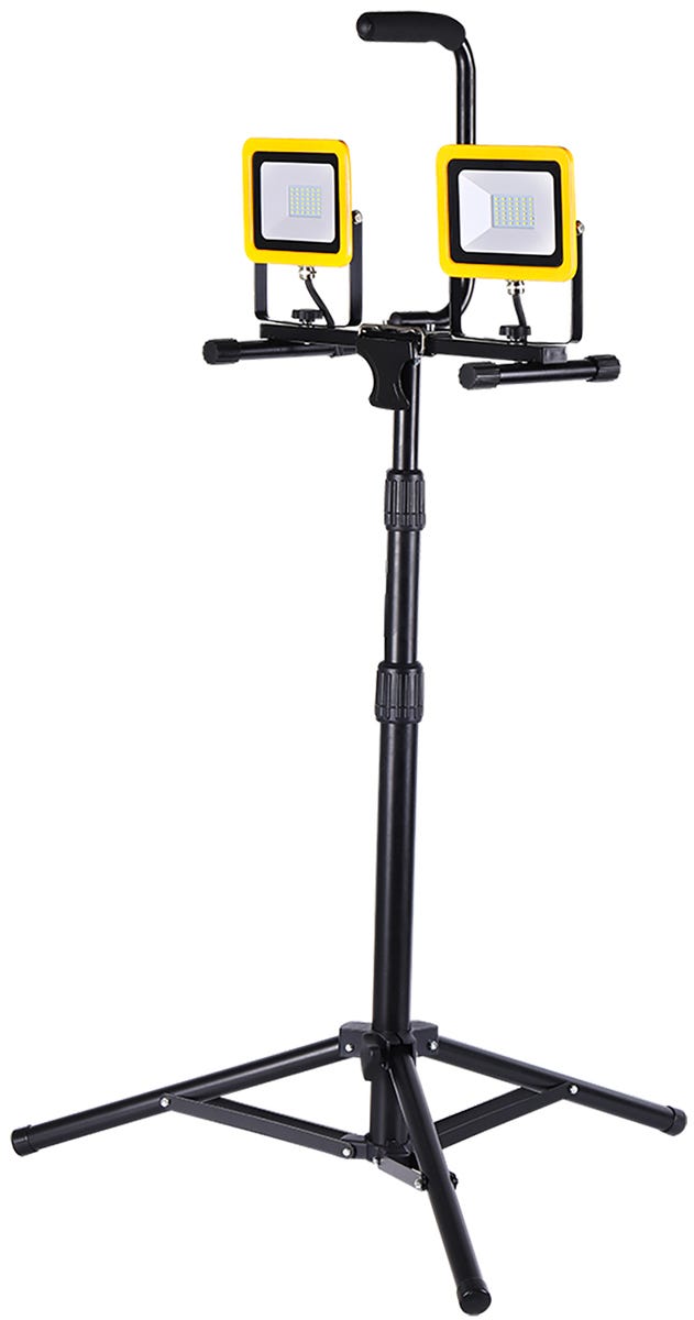 Led Work Lights, 3600 Lumens, Black & Yellow