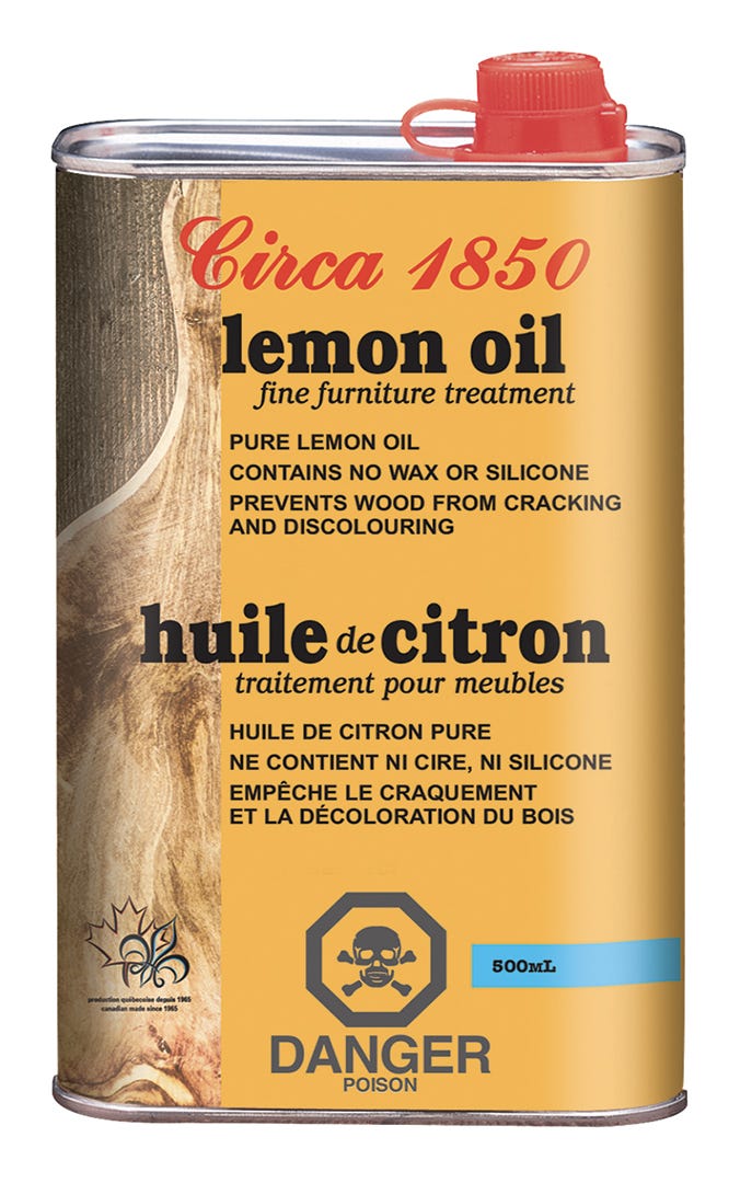 Lemon Oil Furniture Treatment, 500 ml