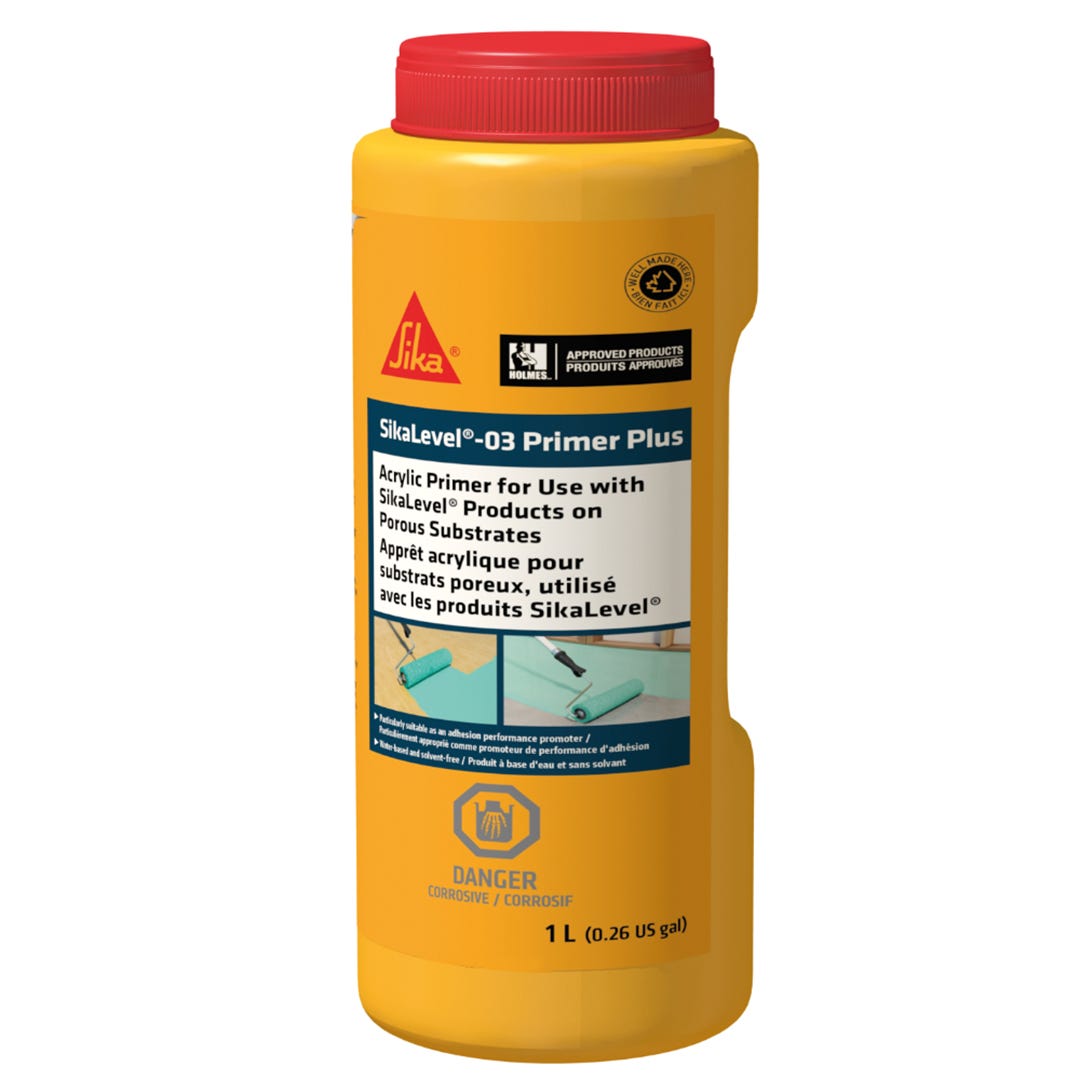 LEVEL-03 Acrylic Primer for Concrete and Wood, Green, 1 L