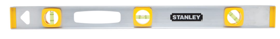 Aluminum Top Read Level, 3 Vials, 24-in.