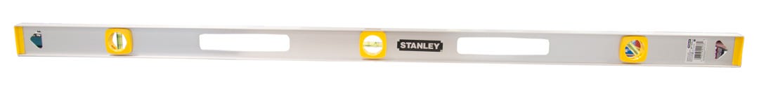 Aluminum Top Read Level, 3 Vials, 48-in.