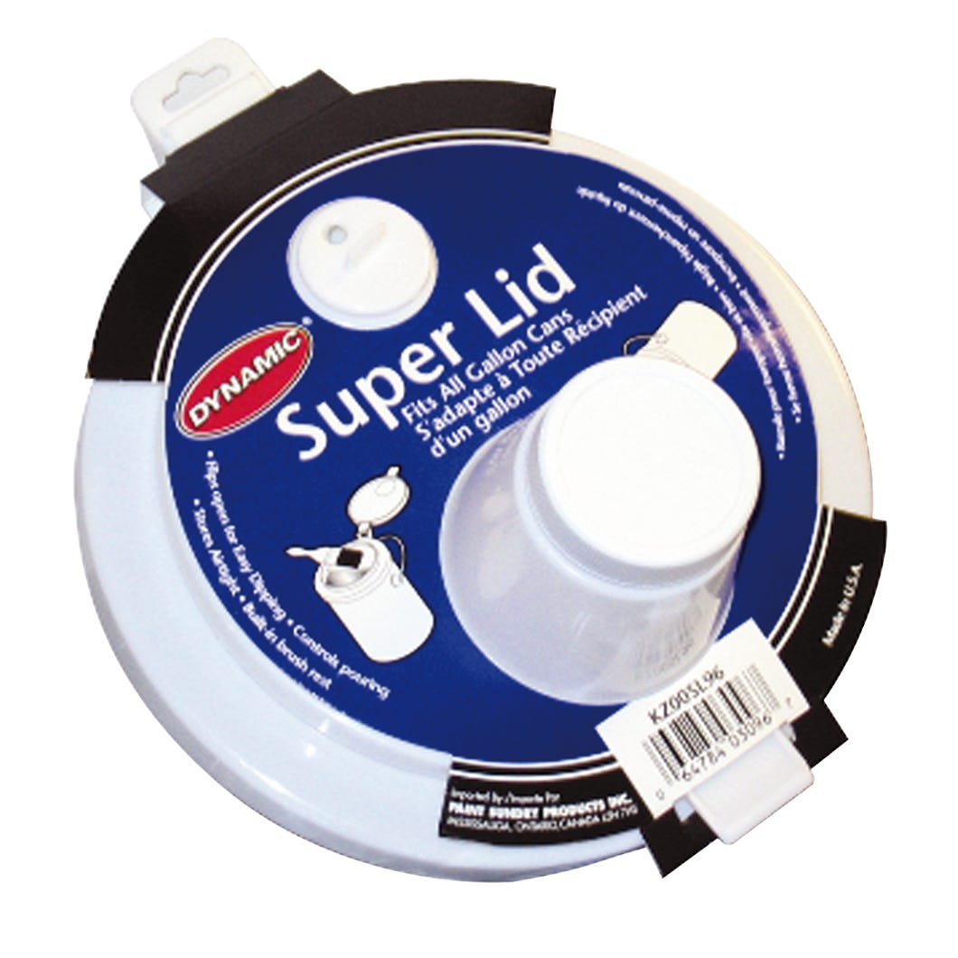 Lid paint can with spout - 2 parts