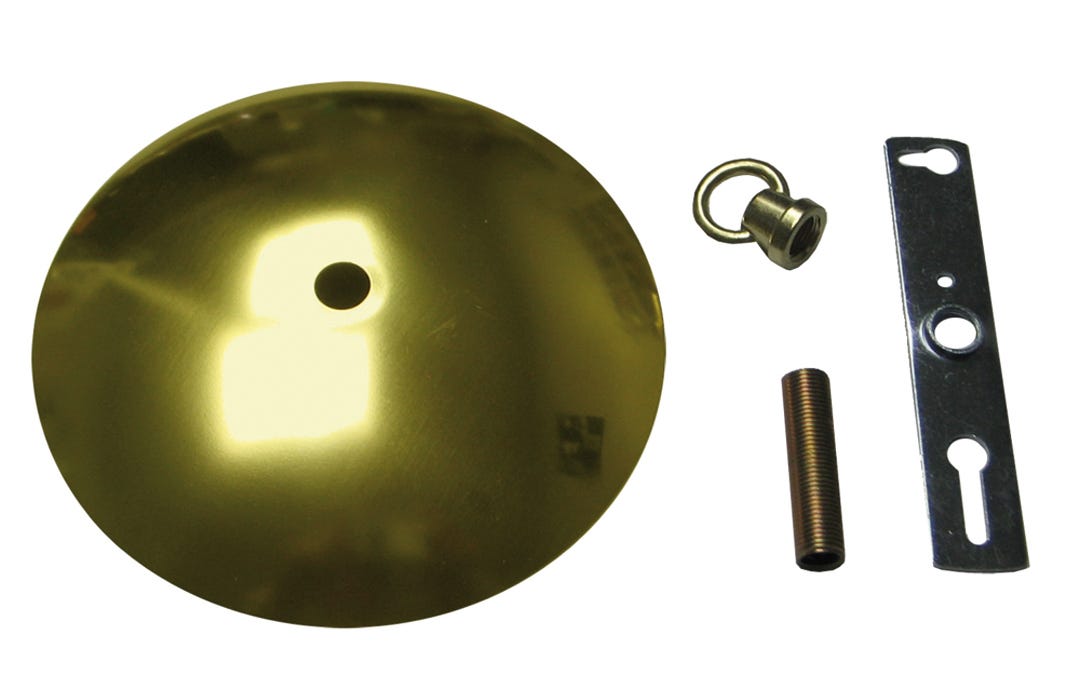 Light Cover Kit, Ceiling 1 Hole, Crossbar, Loop