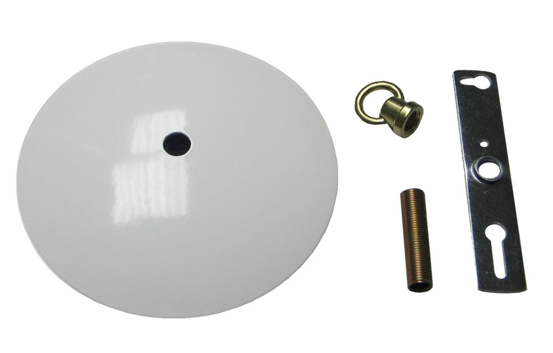 Light Cover Kit, Ceiling 2 Holes, Crossbar, Loop