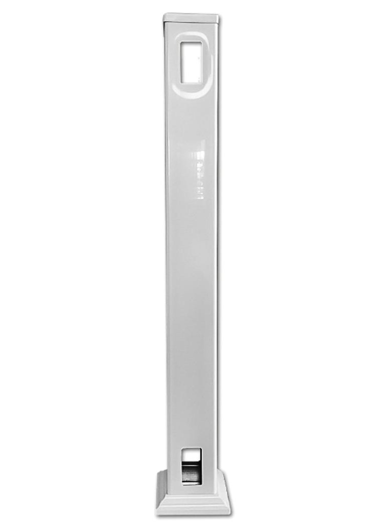Line post in pvc