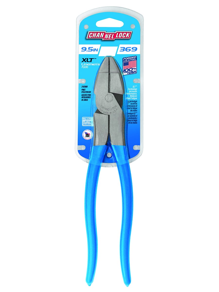Round Nose Lineman Pliers, 9.5-in.