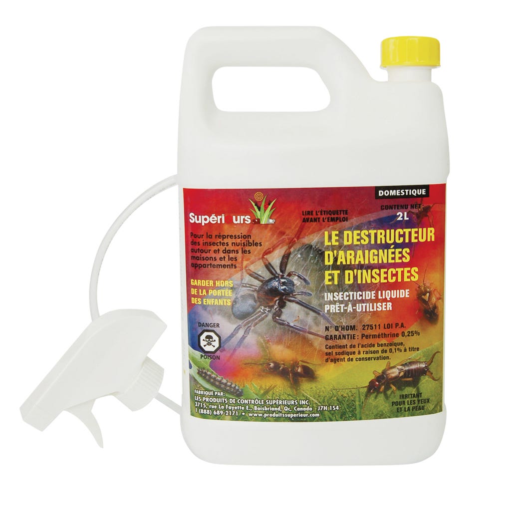 Liquid insecticide, Spider & Insect Killer, 2 L