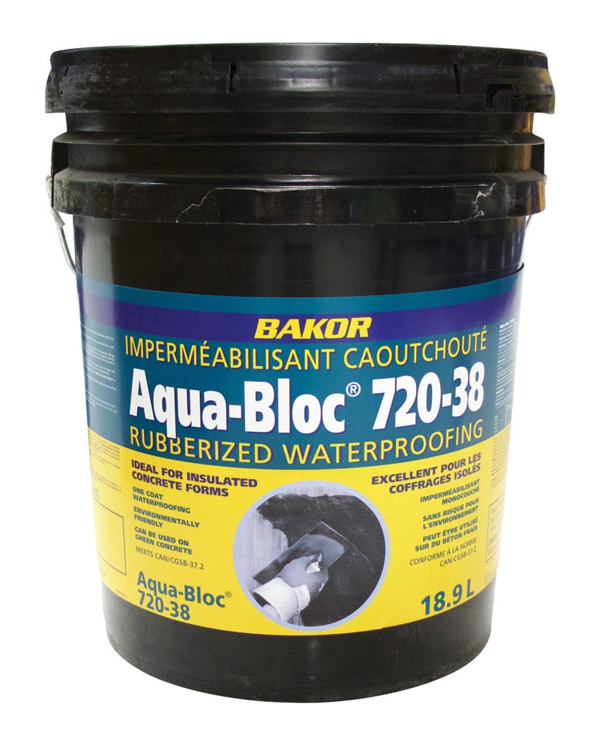 Liquid Membrane Elastomeric Asphalt Emulsion Waterproofing