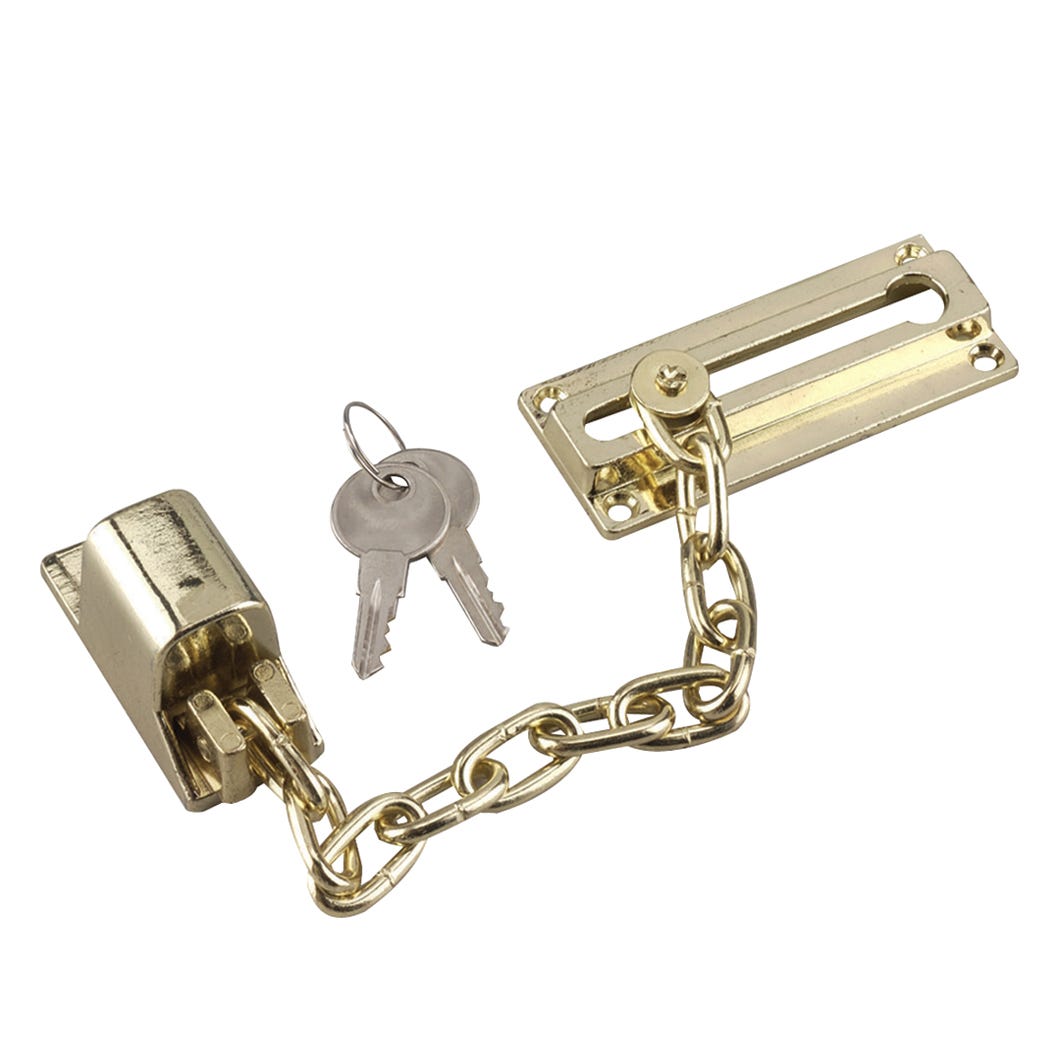 Locking door guard 3 in