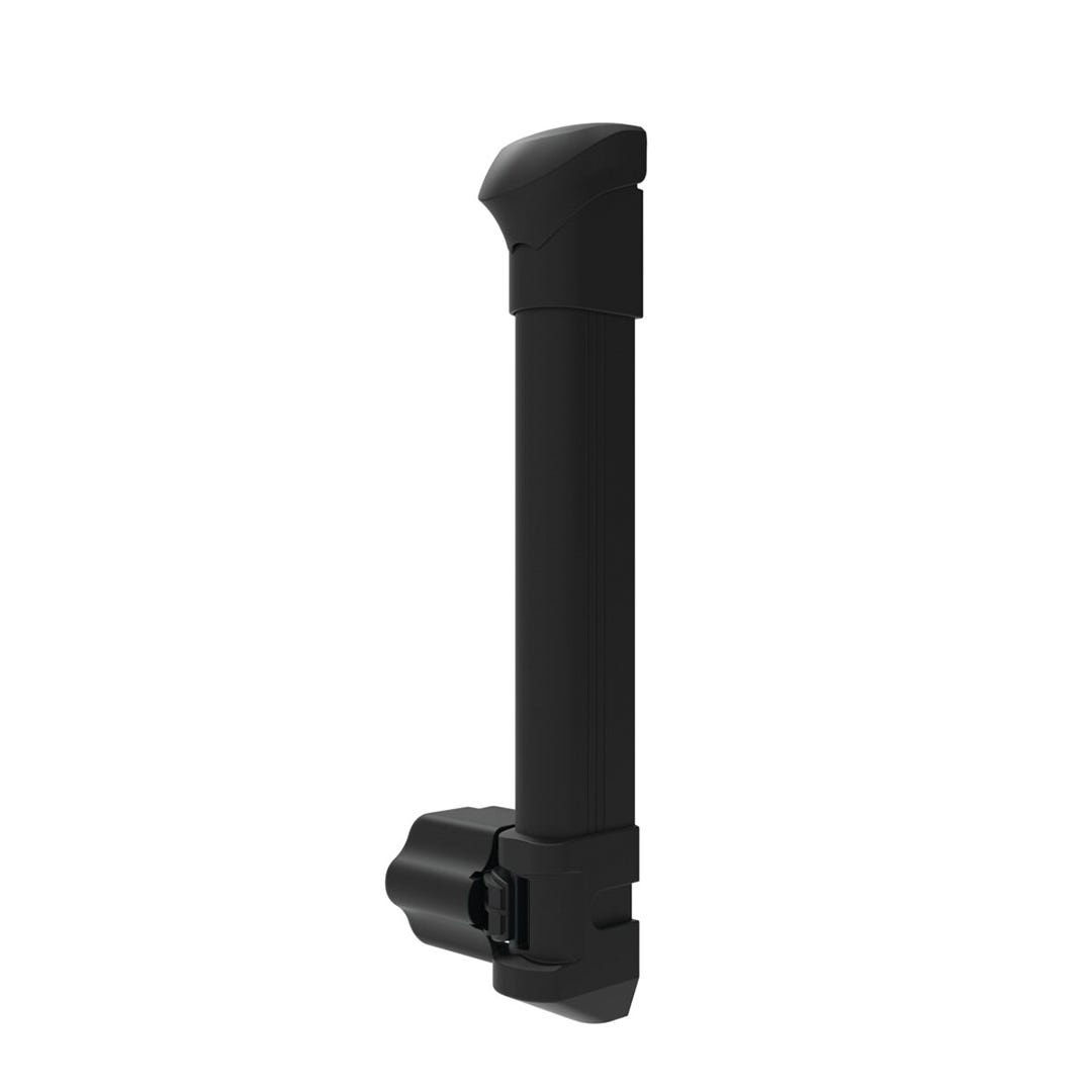 Locking pool safety compact latch