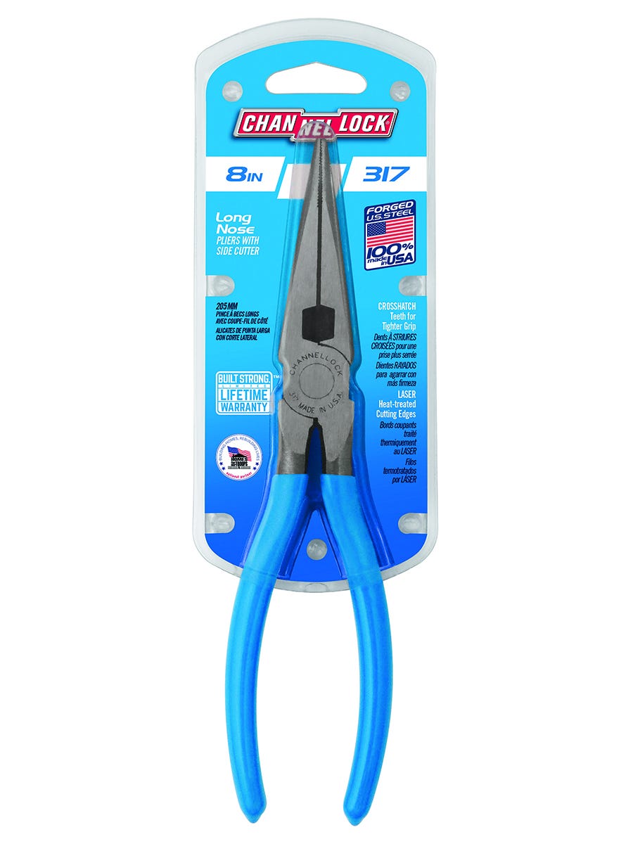 Long Nose Plier, 8-in.