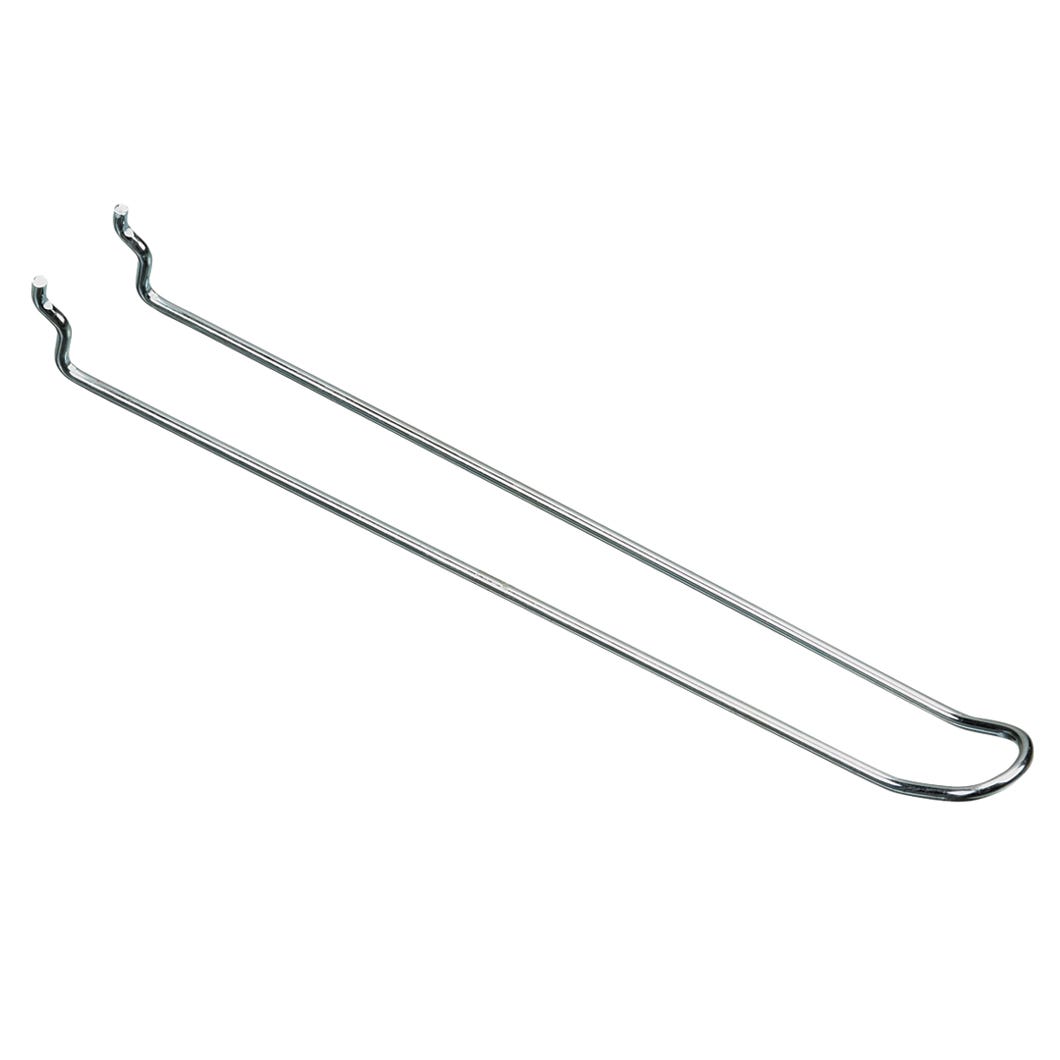 Loop Hook in Metal for Pegboard, 11-in.