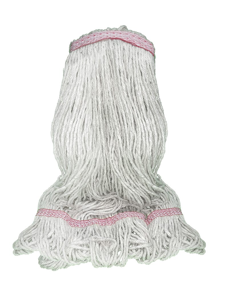 Looped cotton mop refill