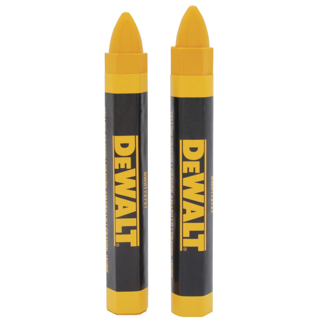 Lumber crayon yellow