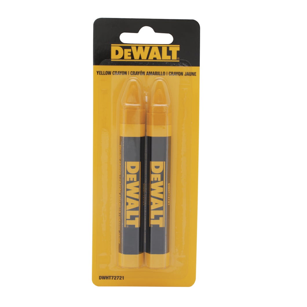 Lumber crayon yellow