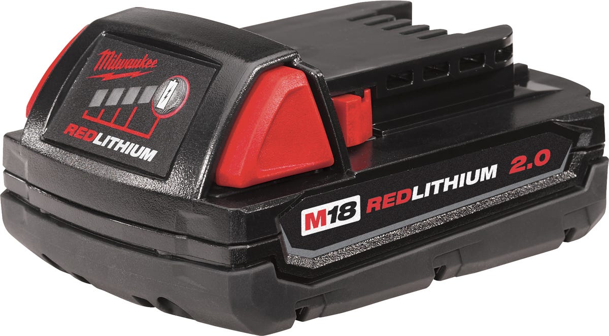 Milwaukee M18 RedLithium 2.0 Compact Battery