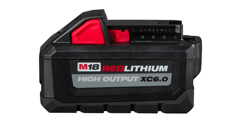 M18 REDLITHIUM Battery Lithium-Ion, 18V, 6.0 Ah