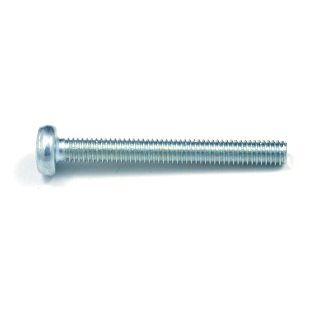 Machin.E Screw Zinc Plated, Pan Head, Phillips Drive #6 X 30 mm, 3/Pack