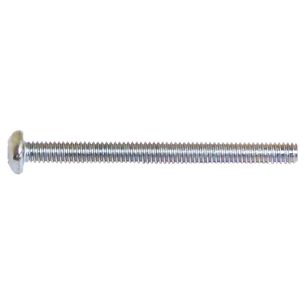 Machine Screw/Nut Round Head, #10-32 X 1 3/4-in., 8/Pack