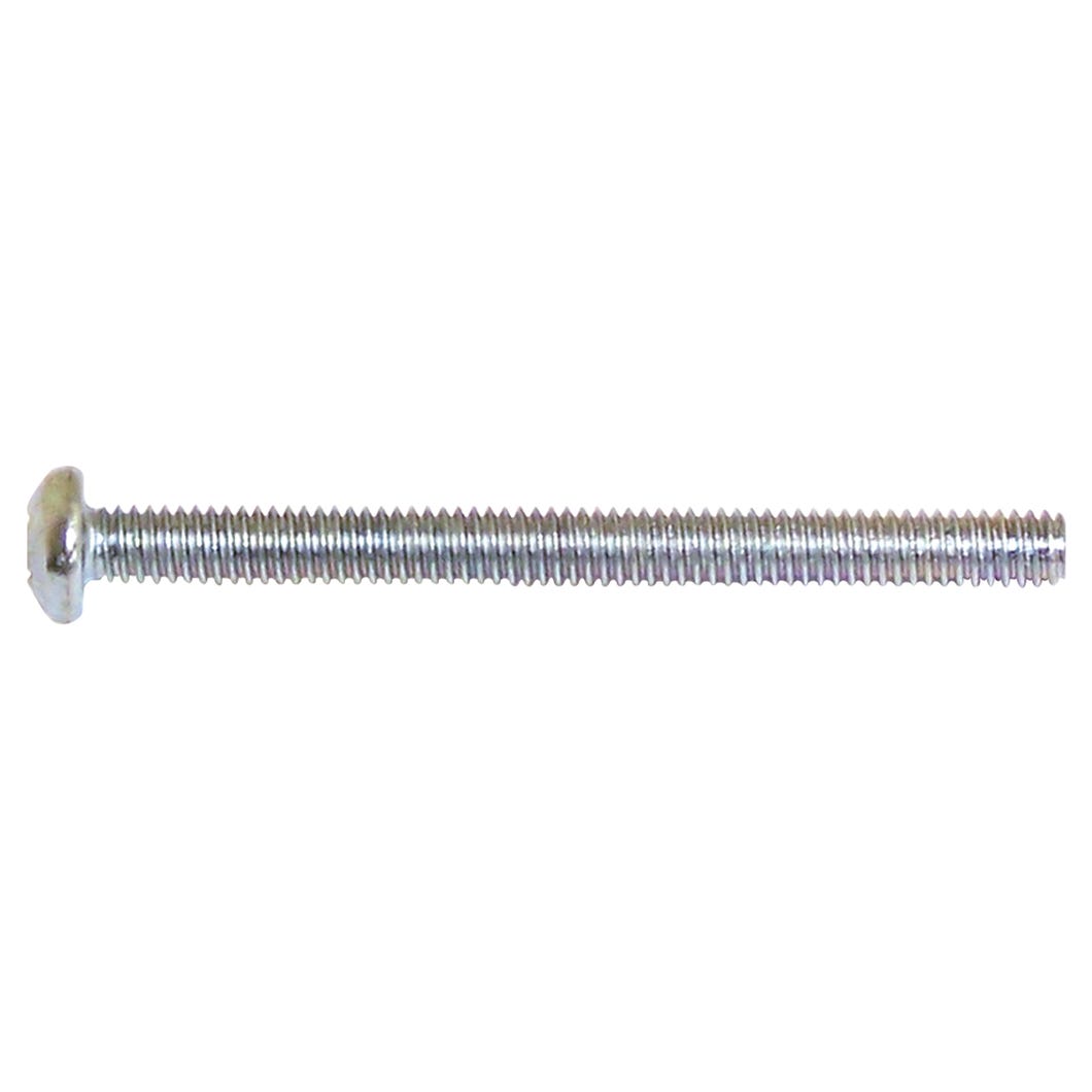 Round Head Machine Screw, #10-24 X 1/2-in., 100/Pack