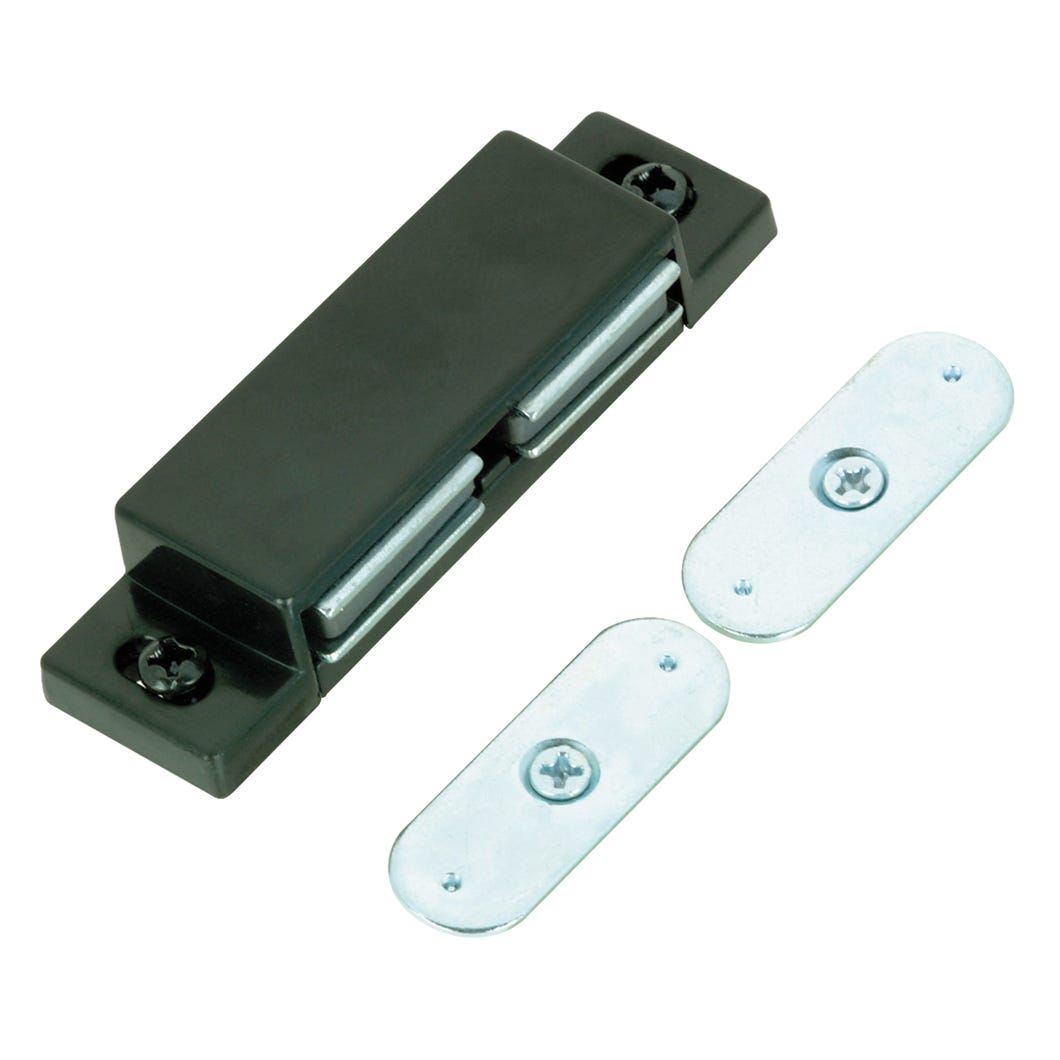 Magnetic latch double plastic