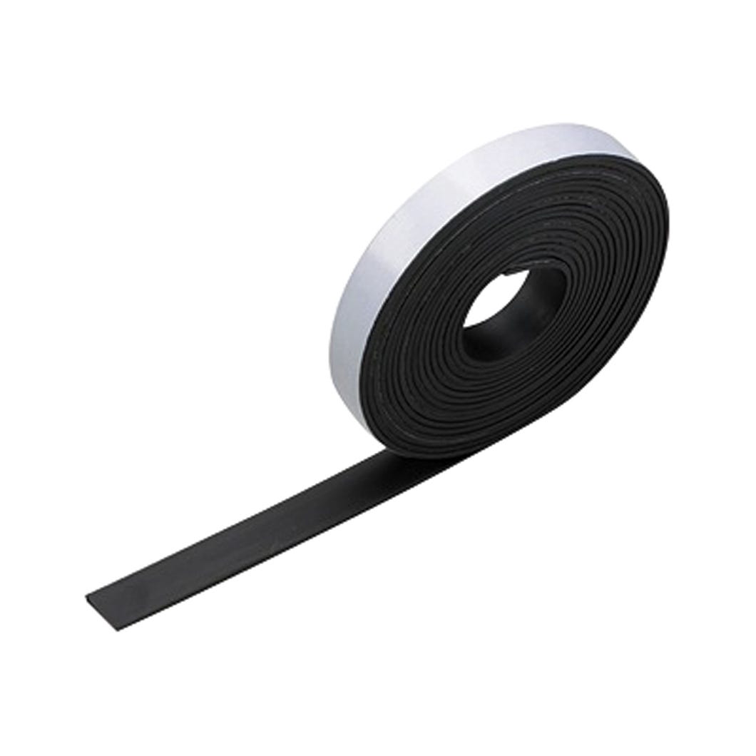 Magnetic Strip Adhesive Backing, 1/2 in. x 10 ft. x 2 mm