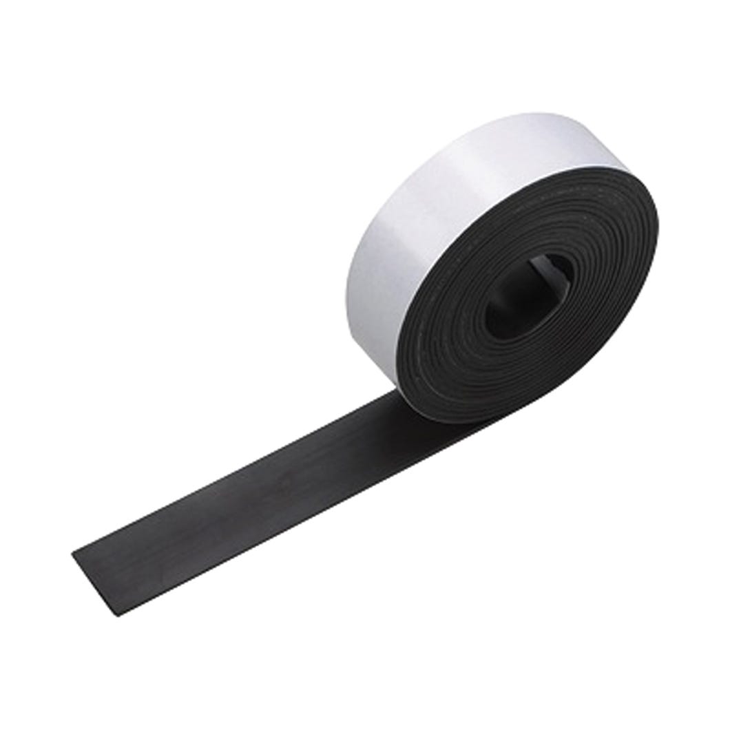 Magnetic Strip Adhesive Backing Large, 1 in. x 10 ft.